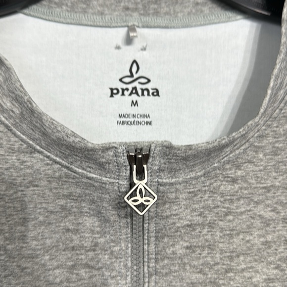 Prana‎ Astele Gray Sun Long Sleeve Top Women's Size Medium - Picture 4 of 9